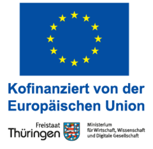 Logo EU ESF Freistaat Thüringen