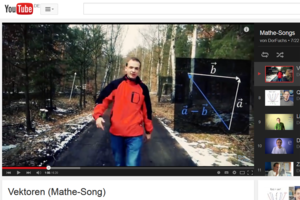 Sreenshot vom Mathe-Song-Video Dorfuchs